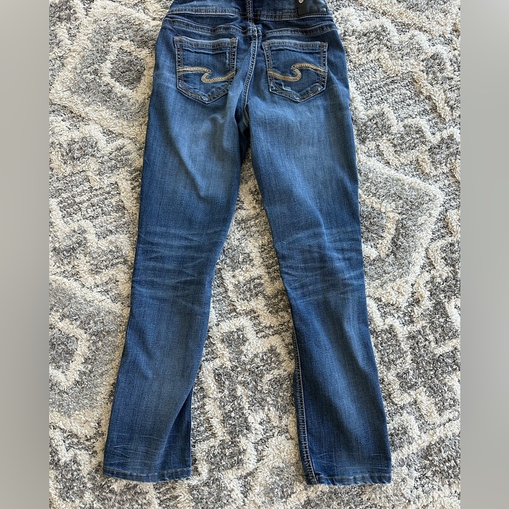 Silver Jeans Women's Dark Blue Skinny Jeans